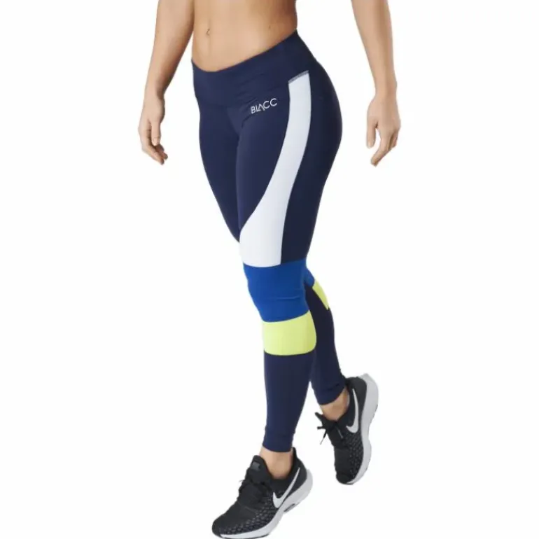 Sprint Tights Blue/White/Yellow