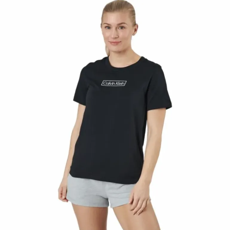S/s Crew Neck Black