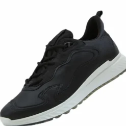 ST.1 Laced Shoes Black