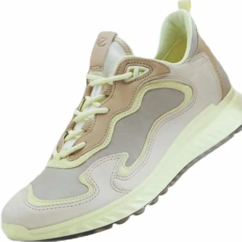 ST.1 Laced Shoes Yellow
