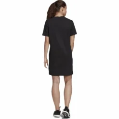 Stack T Dress White/Black