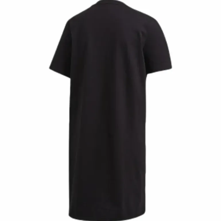 Stack T Dress White/Black