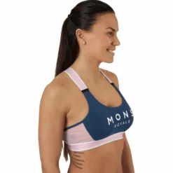 Stella X-Back Bra Blue/Pink
