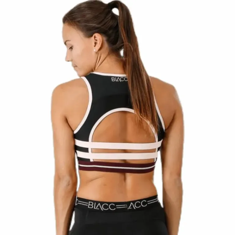 Step Sports Bra Pink/White/Black
