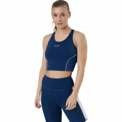 Sthlm Cropped Tank Blue