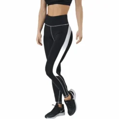 Sthlm High Waist Mesh Stri Black