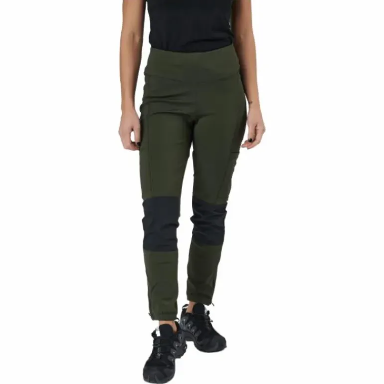 Stina Tights Dark Olive