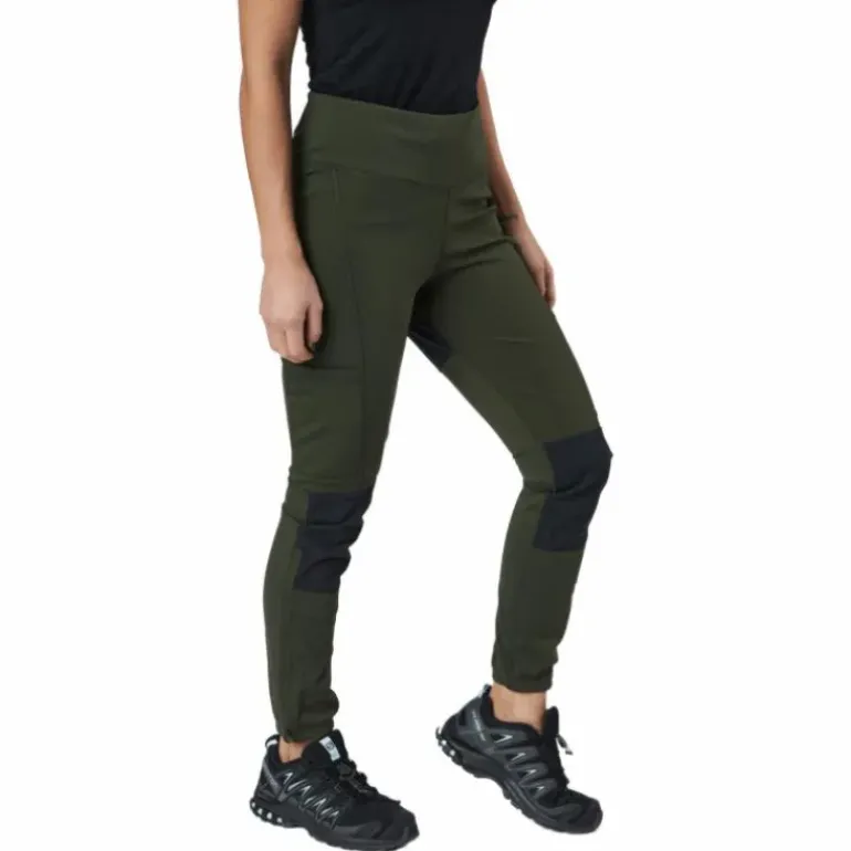 Stina Tights Dark Olive