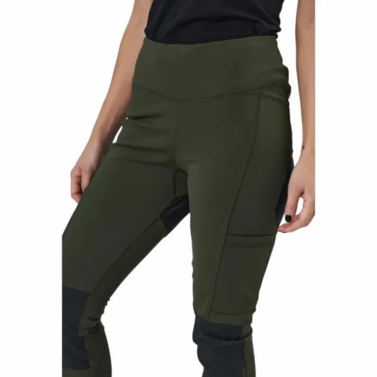 Stina Tights Dark Olive