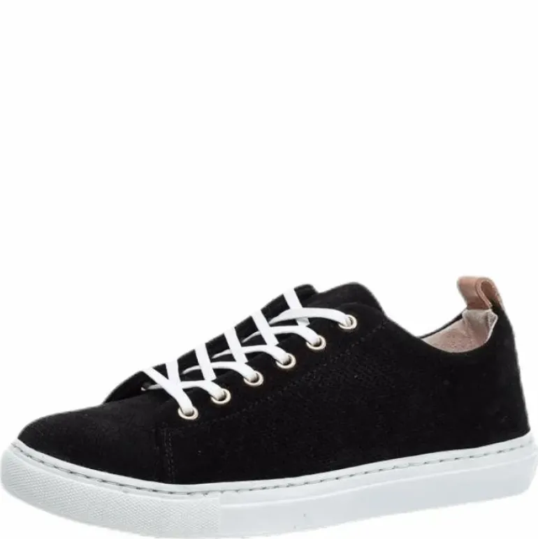 Stoked Low Suede Black