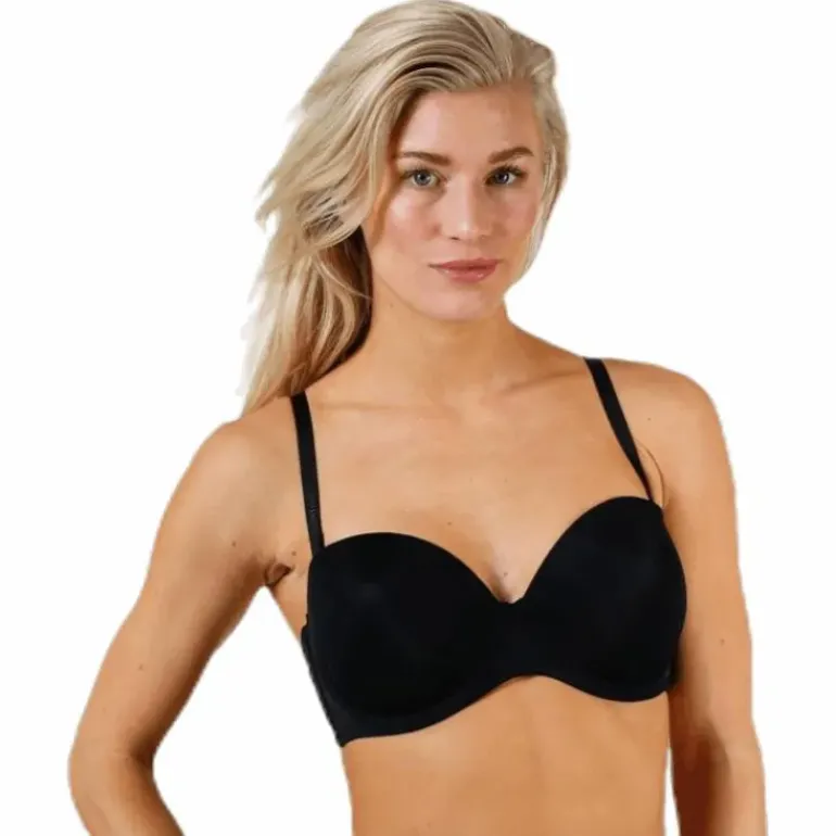 Strapless Push Up Black