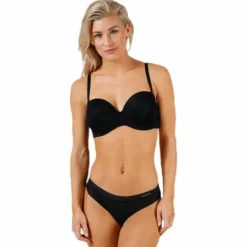 Strapless Push Up Black