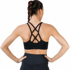 Strappy Bra White/Black