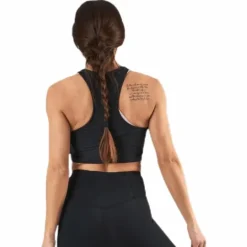 Streaker 2.0 Run Crop Top Black