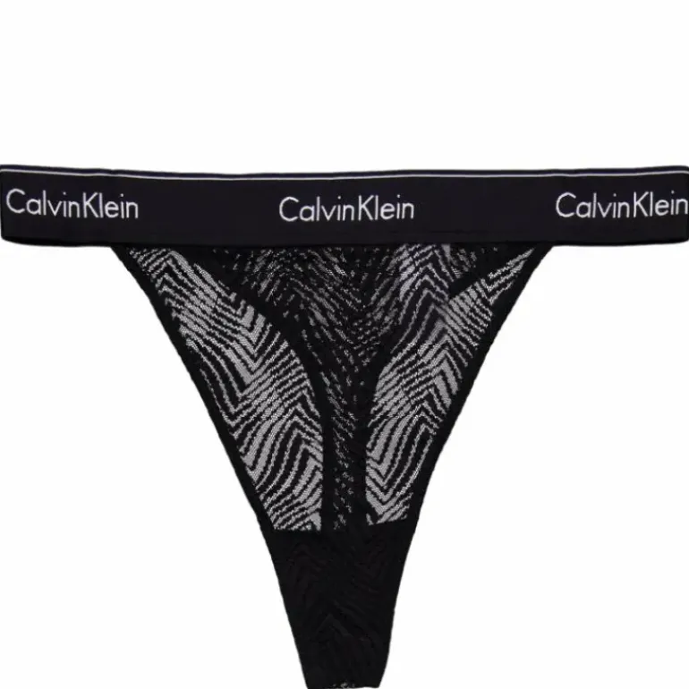 String Thong Black