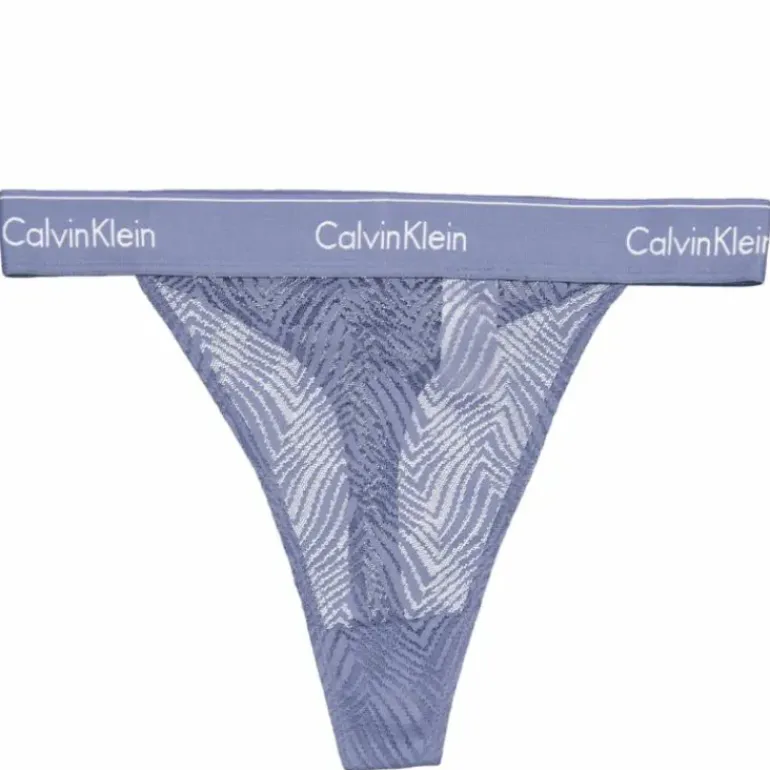 String Thong Blue