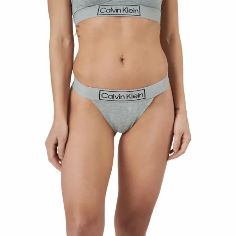 String Thong Grey Heather