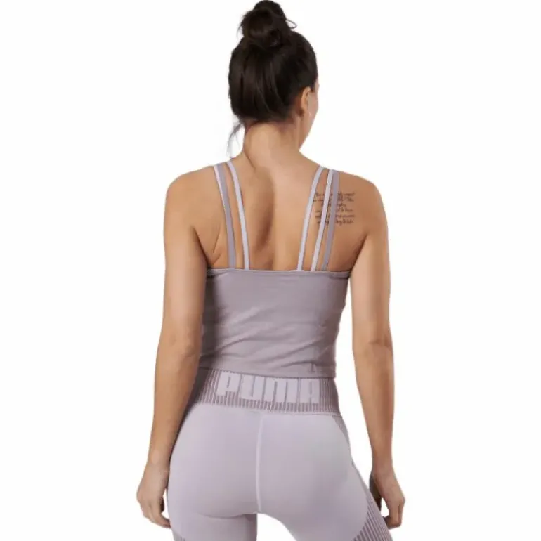 Studio Foundation Ruched Tank Quail Heather