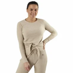 Studio Rib Sweater Beige