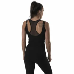 Studio Rib Tank Black