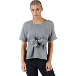 Studio SS Wrap Top Black/Grey