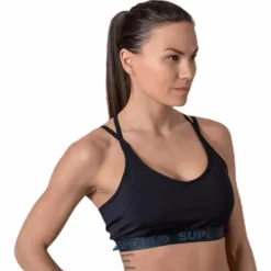 Studio Strappy Bra Black
