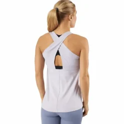 Studio Tank Top Sildaw/White