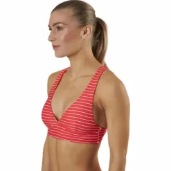 Sugar Bloom Halter Reversible Top Red