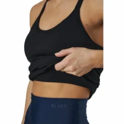Sun Seamless Tank Top Black