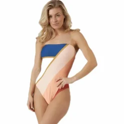 Sunsetters Block Swimsuit Pink