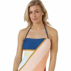 Sunsetters Block Swimsuit Pink