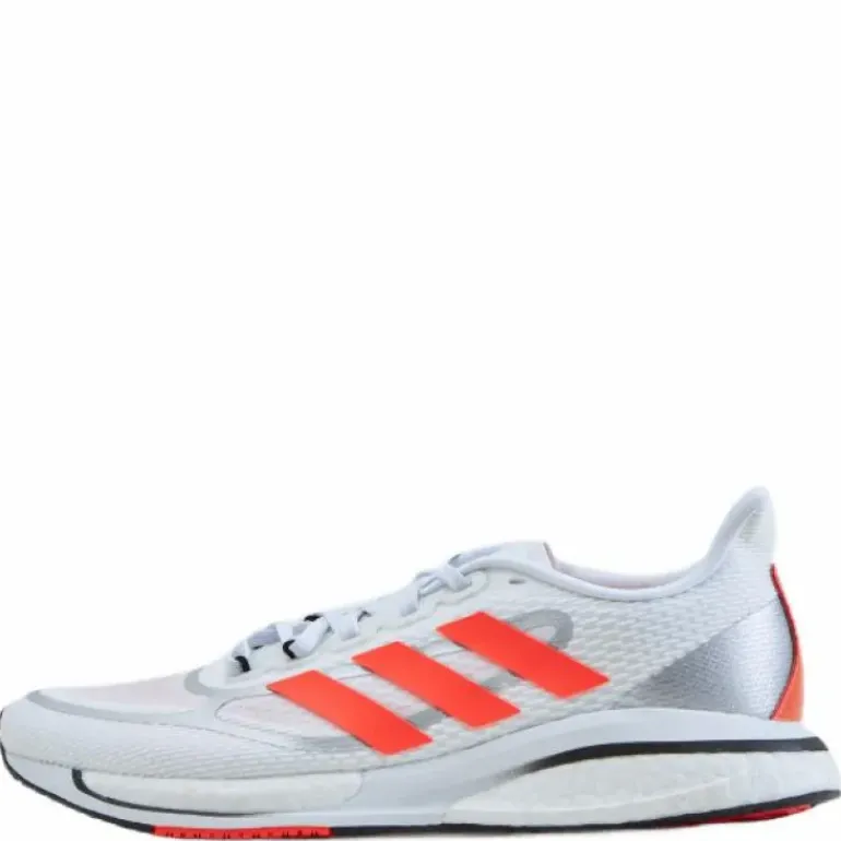 Supernova+ Shoes Cloud White / Solar Red / Core Black