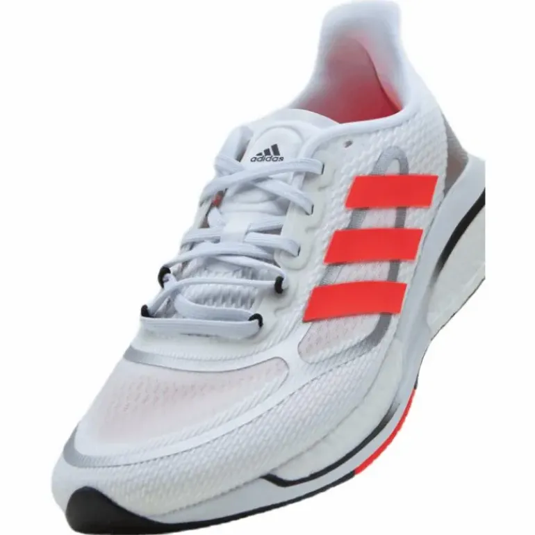 Supernova+ Shoes Cloud White / Solar Red / Core Black