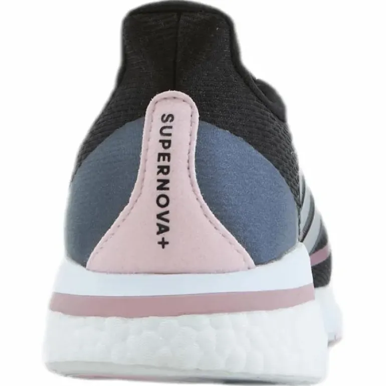 Supernova+ Shoes Core Black / Silver Metallic / Pink Met.