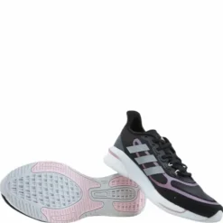 Supernova+ Shoes Core Black / Silver Metallic / Pink Met.