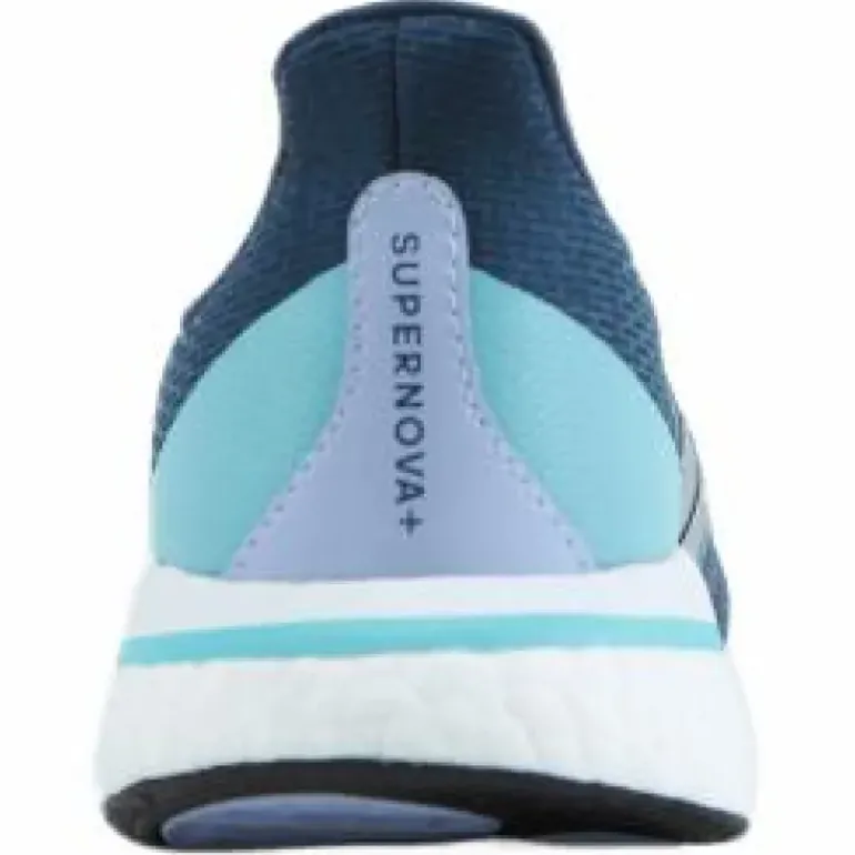 Supernova+ Shoes Crew Navy / Silver Metallic / Pulse Aqua