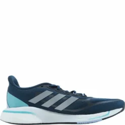 Supernova+ Shoes Crew Navy / Silver Metallic / Pulse Aqua