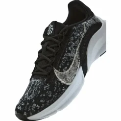 SuperRep Go 3 Flyknit Next Nature Women's Training Shoes BLACK/METALLIC SILVER-WHITE