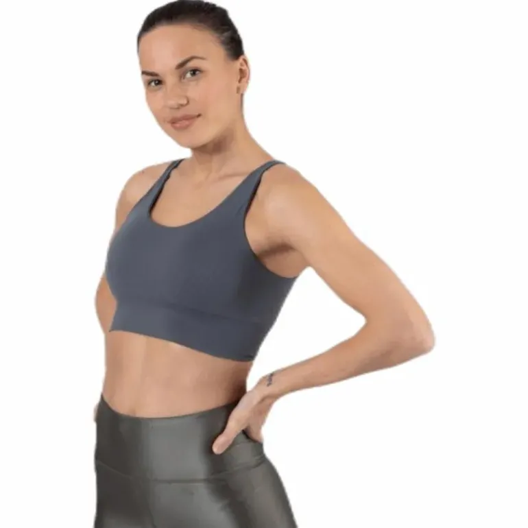 Support Seamless Top Grey