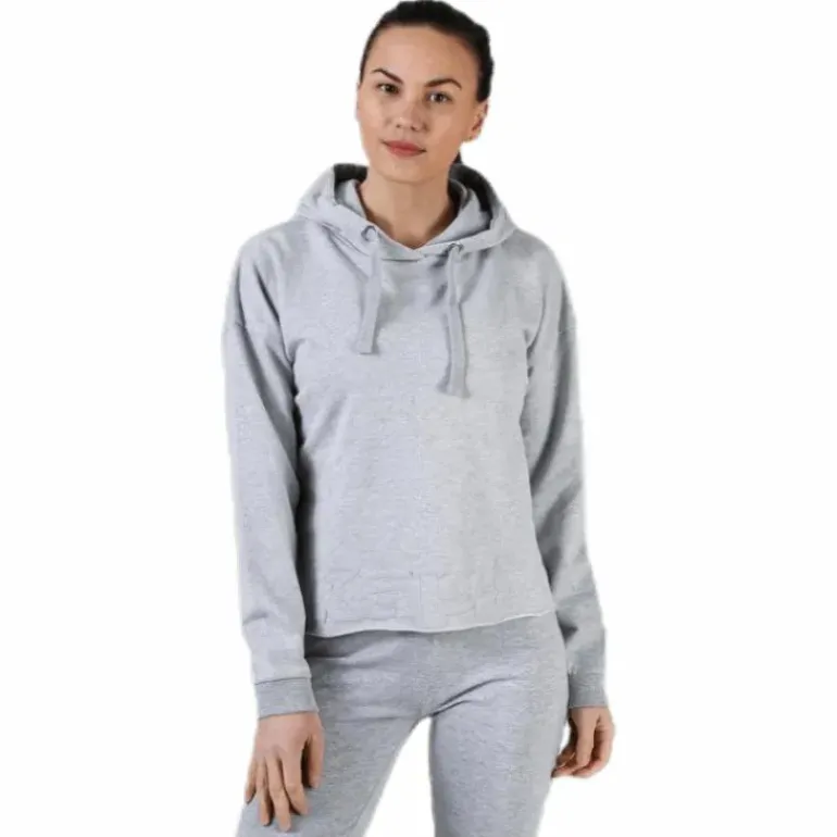 Sweat Hood, Logo Biba Grey