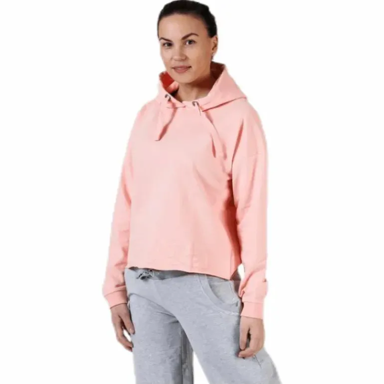 Sweat Hood, Logo Biba Pink