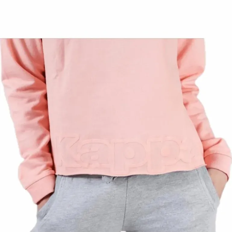 Sweat Hood, Logo Biba Pink