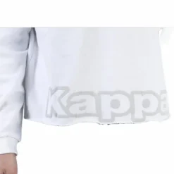 Sweat Hood, Logo Biba White