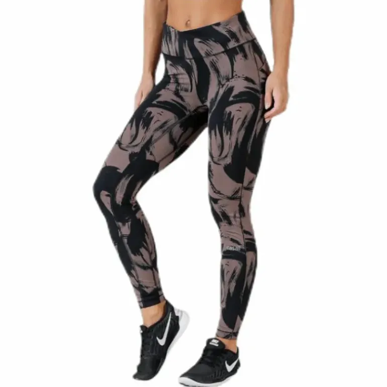 Sweeping 7/8 Tights Patterned