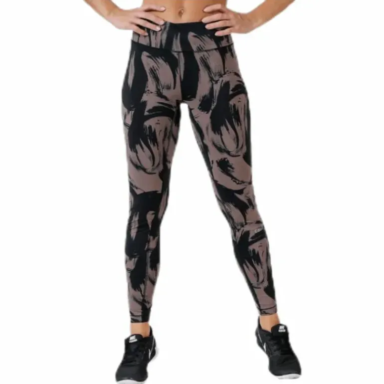 Sweeping 7/8 Tights Patterned