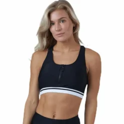 Swim Team Top Black