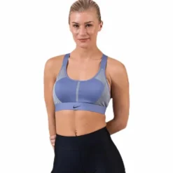 Swoosh City Rdy Bra Blue/Grey