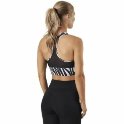 Swoosh Icon Clash Bra Purple