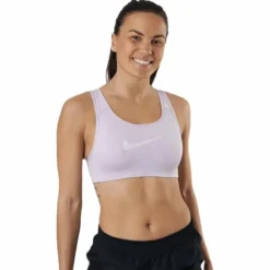 Swoosh Icon Clash Strappy Purple