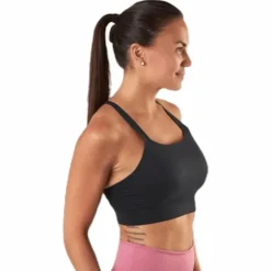 Swoosh Luxe Bra Black